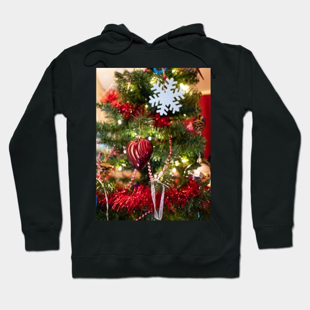 Buy Christmas Greeting Cards with snowflake Hoodie by fantastic-designs